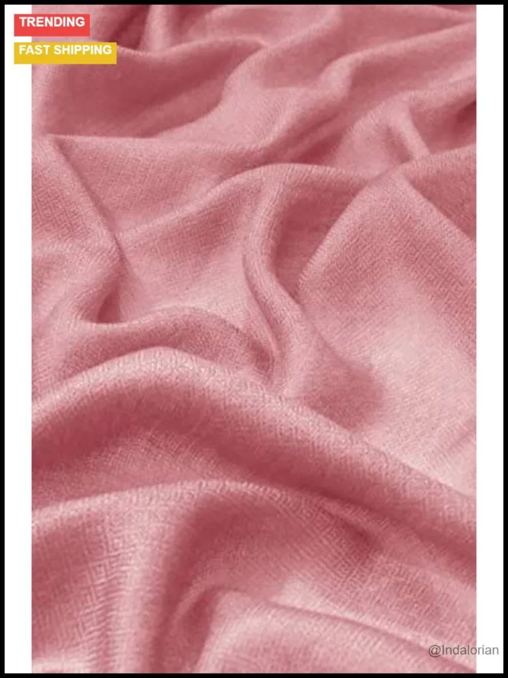 Smart Merino Wool Silk Pashmina Shawl Extra Long Soft